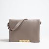 Sacs Victoria Beckham | Sac Soft Flap Xl En Taupe