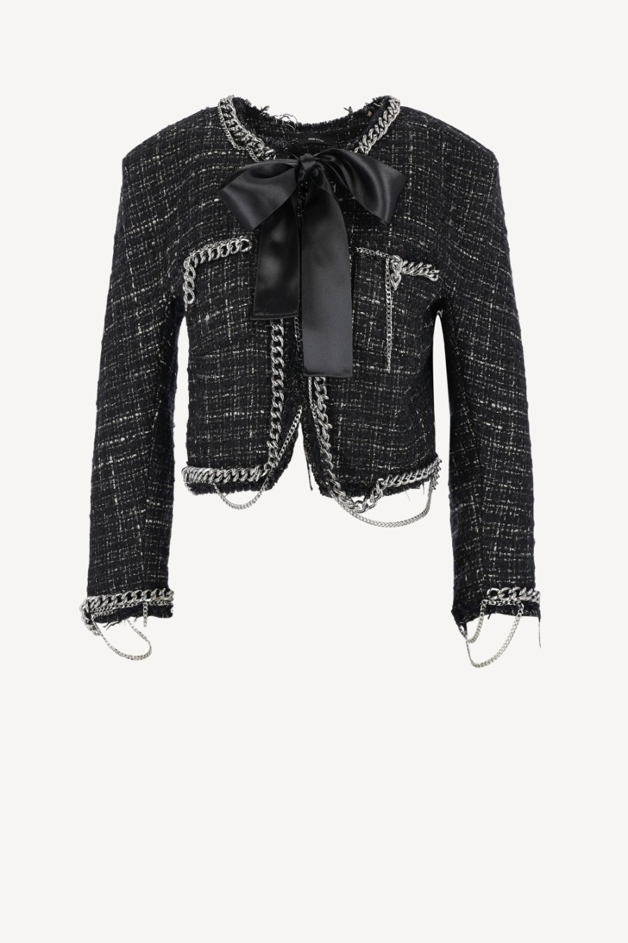 Vetements R13 | Veste En Tweed R13 En Noir
