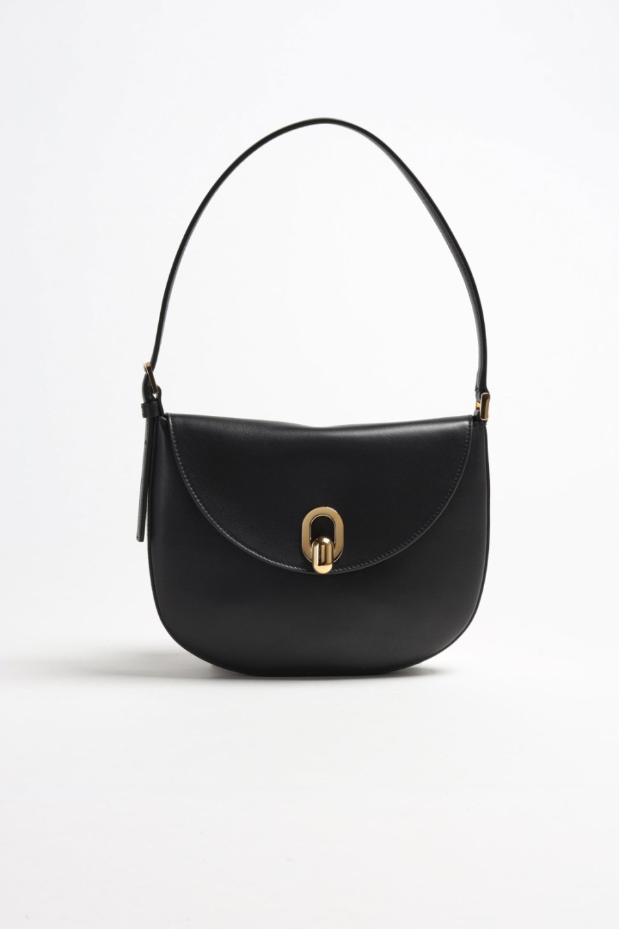 Sacs Savette | Sac Tondo Hobo Small En Noir