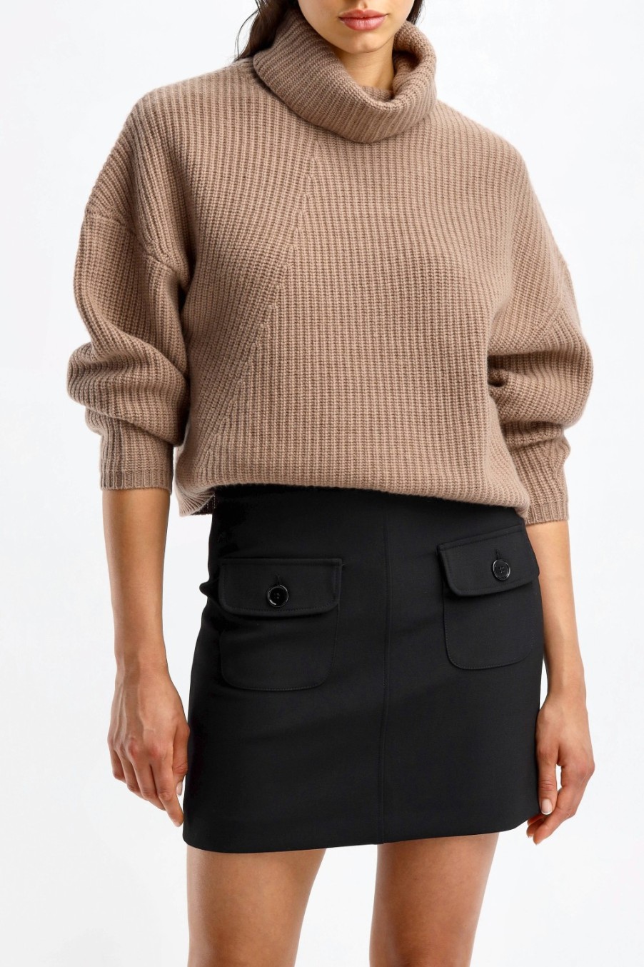Vetements Van Kukil | Pull Shalimar En Cafe Belge