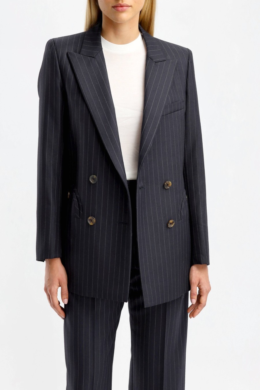 Vetements Blazé Milano | Blazer J Class Everyday En Bleu Marine