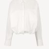 Vetements Dorothee Schumacher | Blouse Popeline Power En Blanc Pur