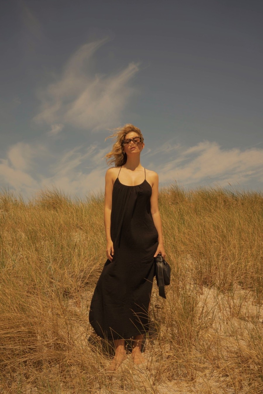 Vetements Xirena | Robe Talia En Noir