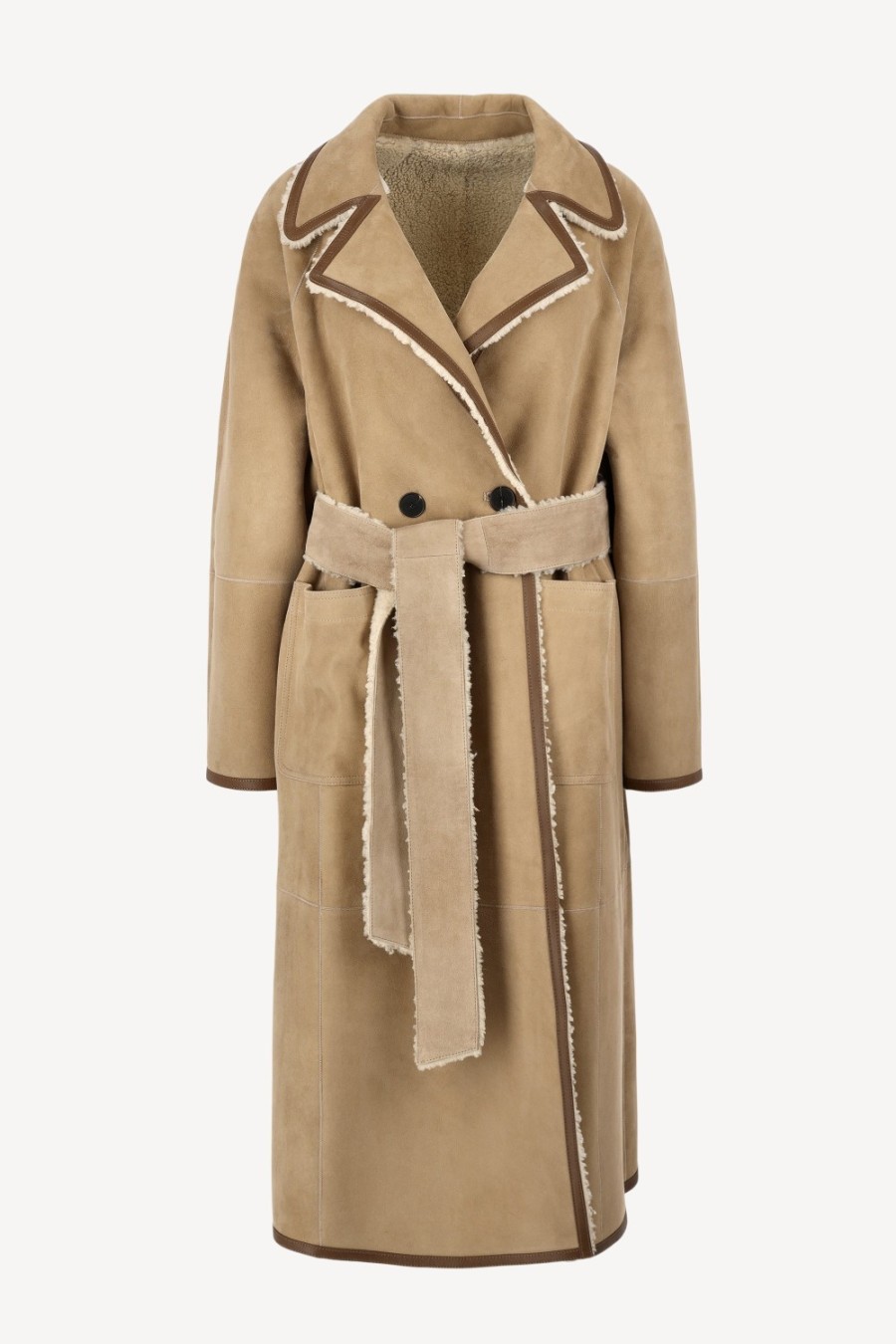 Vetements Closed | Trench-Coat En Shetland