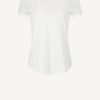 Vetements James Perse | T-Shirt Sheer Slub Crew En Blanc