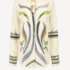Vetements Altuzarra | Blouse Chika En Ivoire Botanique
