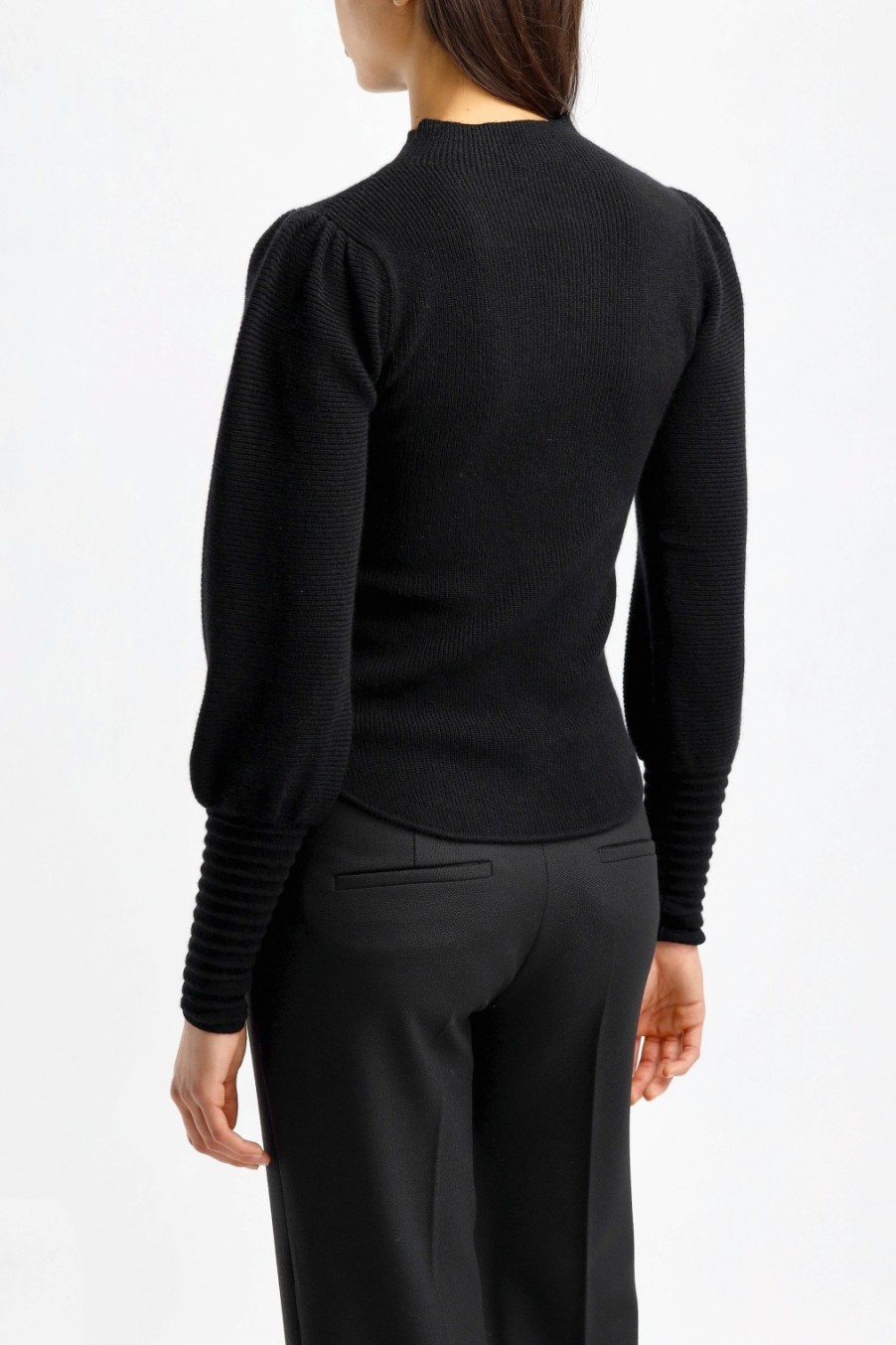 Vetements Van Kukil | Pull Chloe En Noir Ebene
