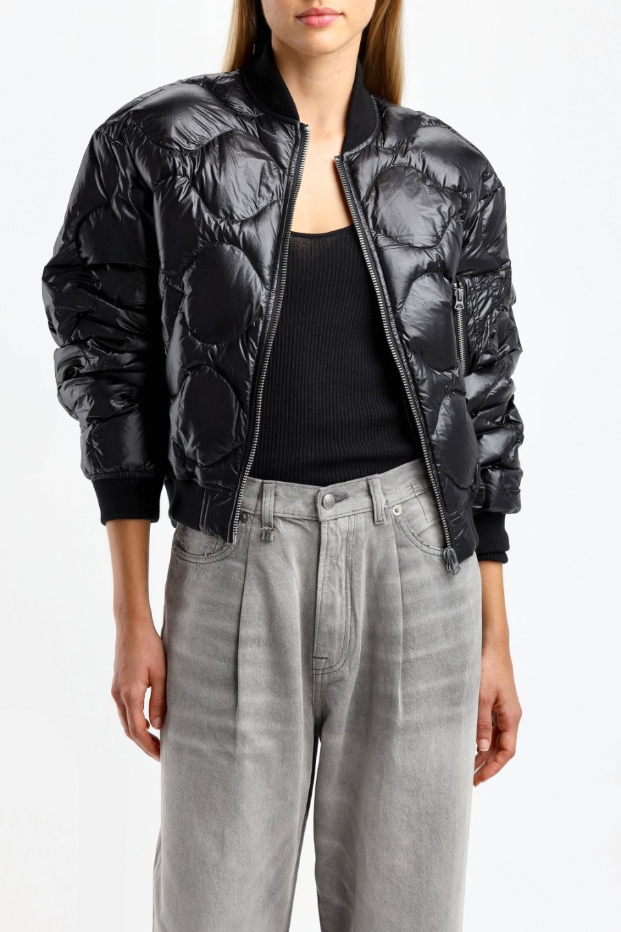 Vetements R13 | Doudoune Flight En Noir