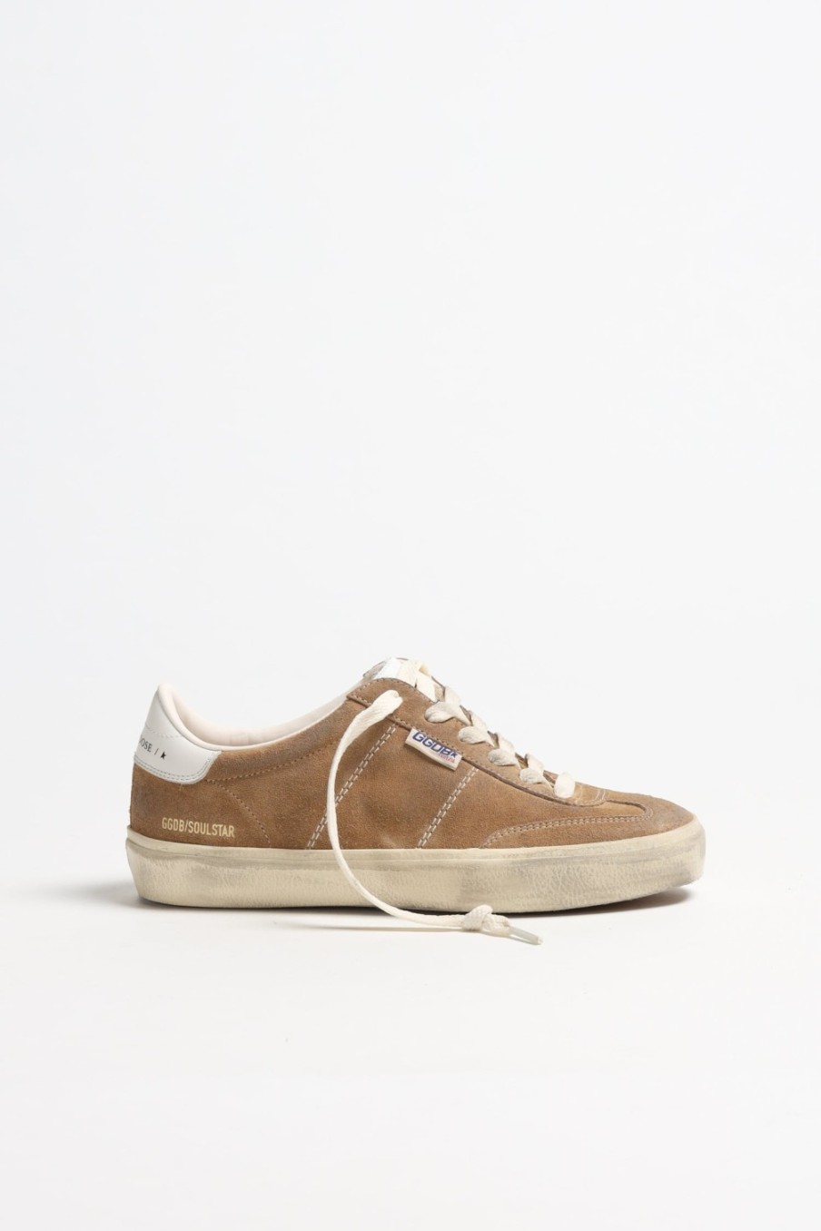Chaussures Golden Goose | Baskets Soulstar En Tobacco/Blanc