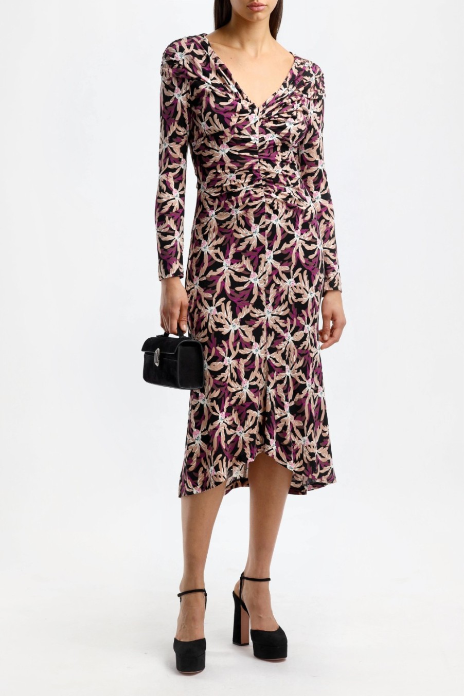 Vetements Diane von Furstenberg | Robe Sylviana In Fall Leaves