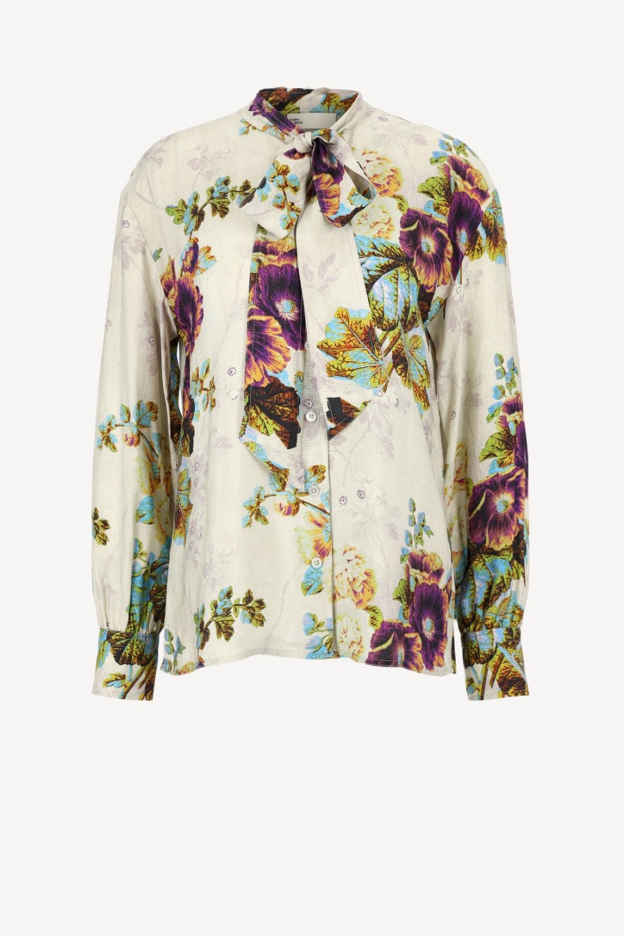 Vetements Tory Burch | Blouse Bow In Traditional Floral
