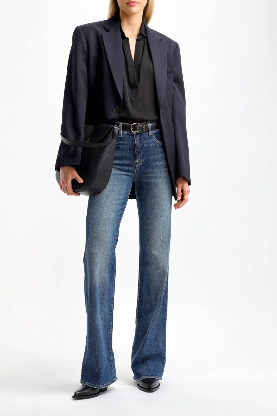 Vetements Nili Lotan | Blouse Colleen En Noir