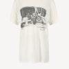 Vetements Anine Bing | T-Shirt Lili Ab X To X Stones En Ivoire