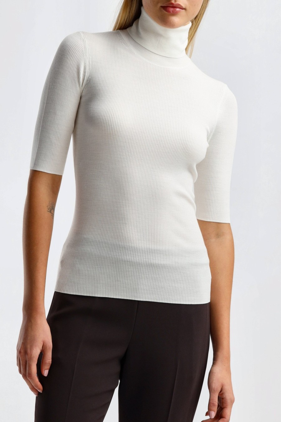 Vetements Theory | Pull Leenda En New Ivory