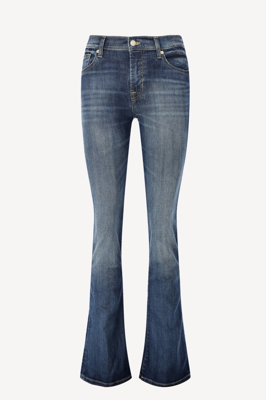 Vetements 7 For All Mankind | Jeans Bootcut Nolita En Bleu Fonce