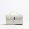 Sacs Savette | Sac Symmetry Pochette Woven En Ivoire