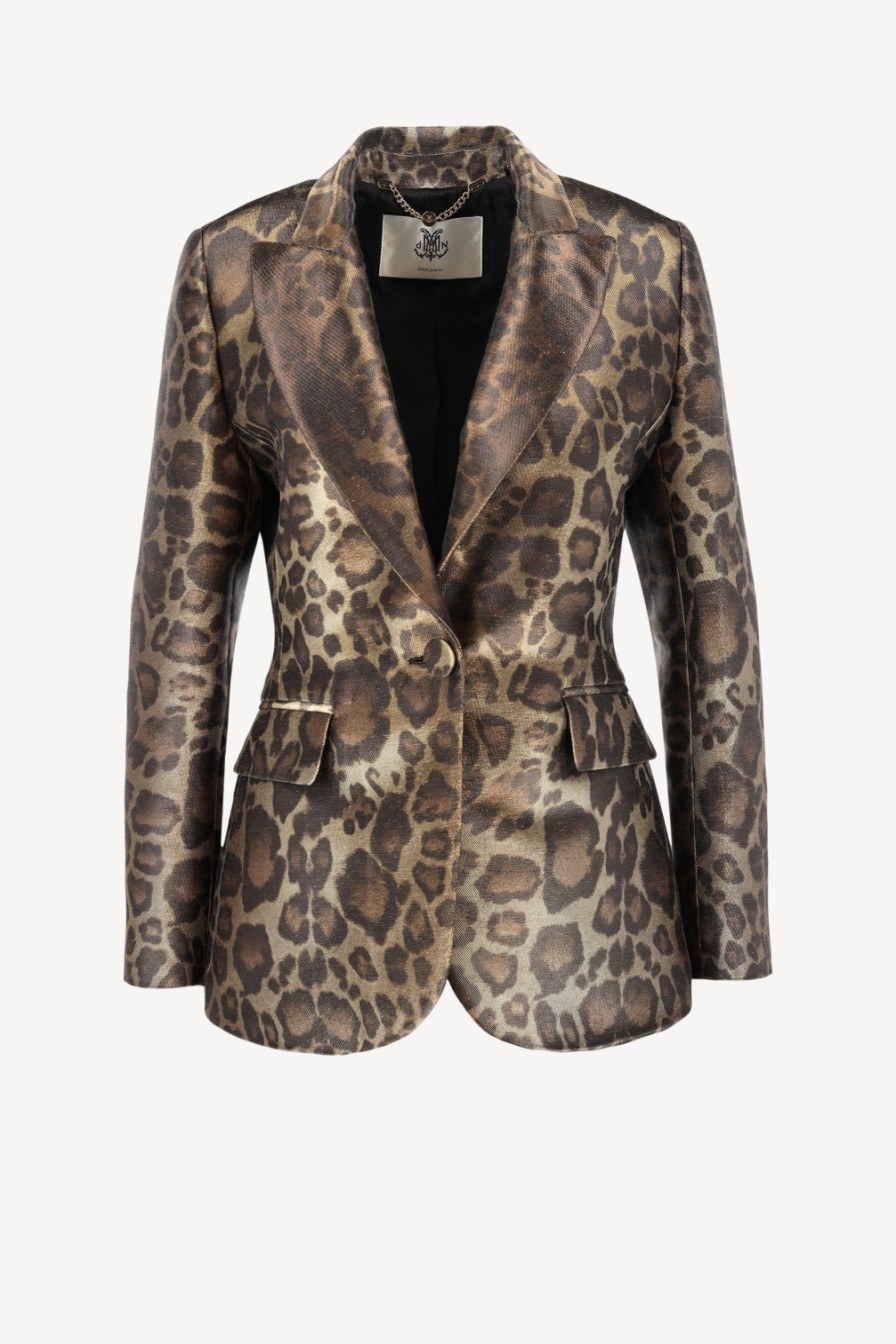 Vetements DMN | Blazer Mila En Leopard