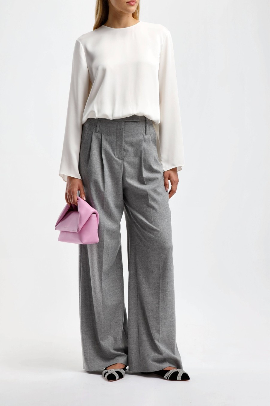Vetements Seductive | Pantalon Giselle Gris Marbre