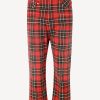 Vetements R13 | Jeans Tailored Drop En Red Plaid
