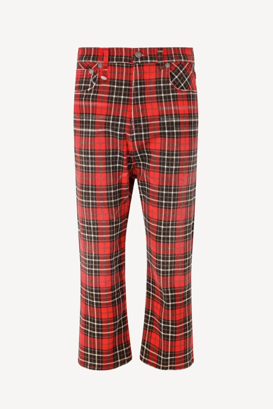 Vetements R13 | Jeans Tailored Drop En Red Plaid