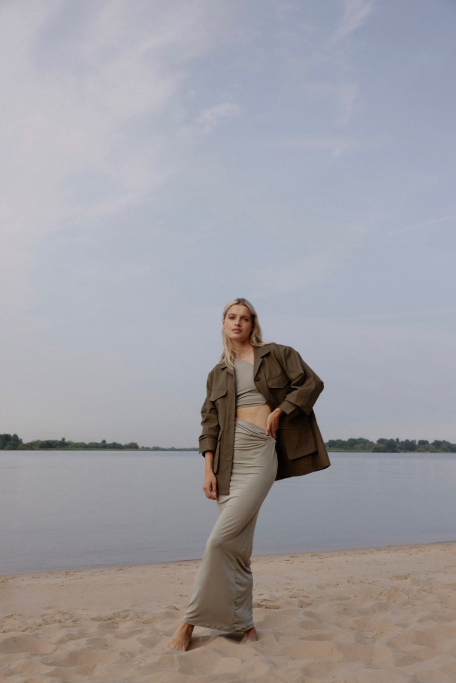 Vetements Jade Swimwear | Robe Yana En Sel De Mer