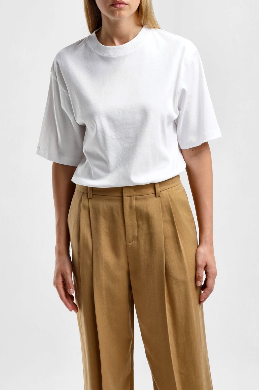 Vetements Vince | T-Shirt Wide In Optic White