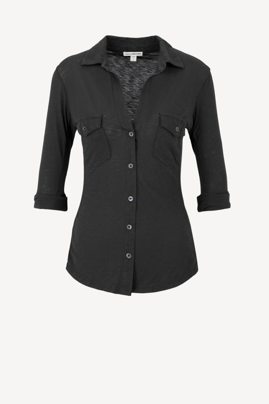 Vetements James Perse | Manchon Long Contrast Panel En Carbone