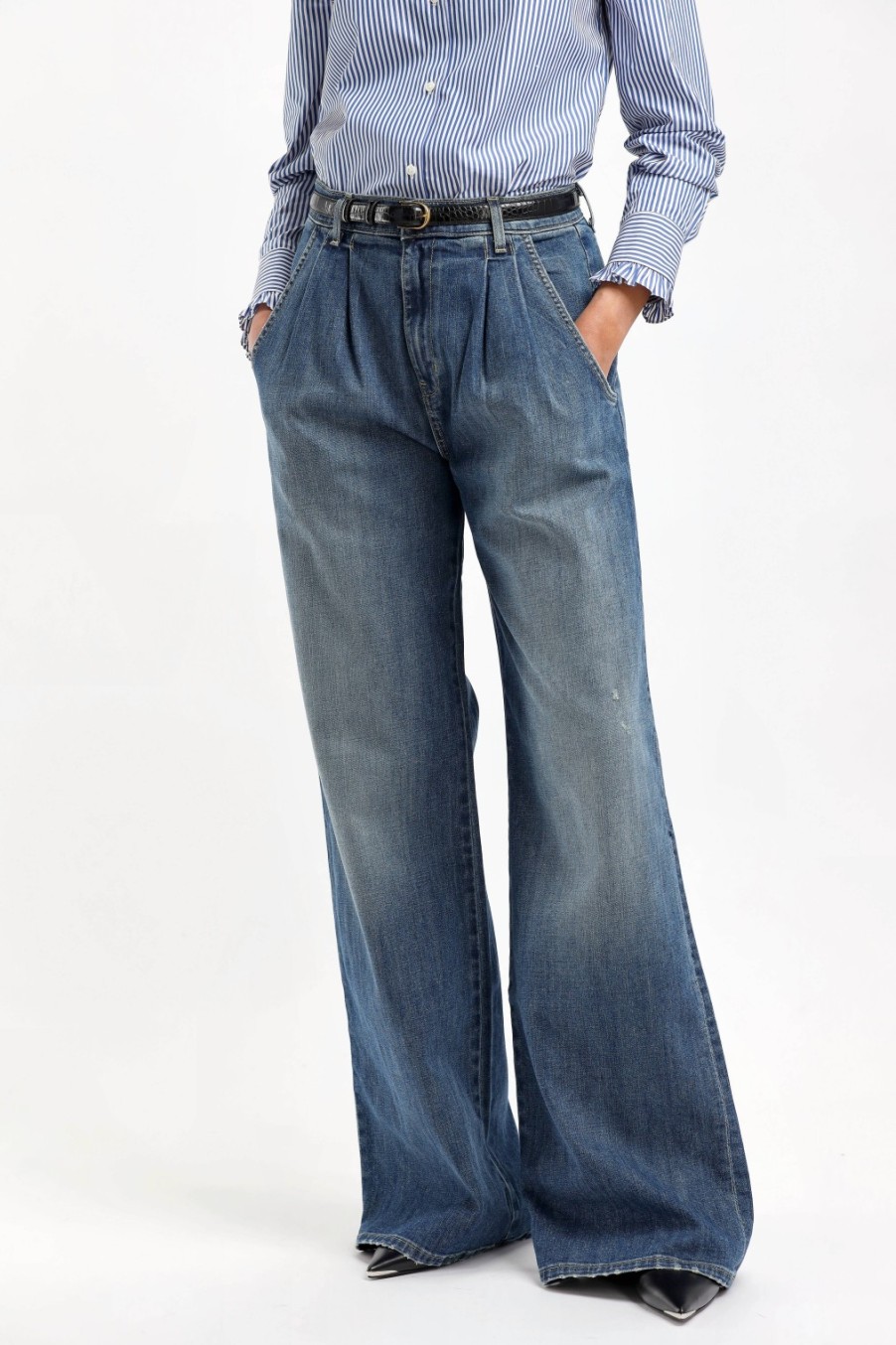Vetements Nili Lotan | Jeans Flora En Classic Wash
