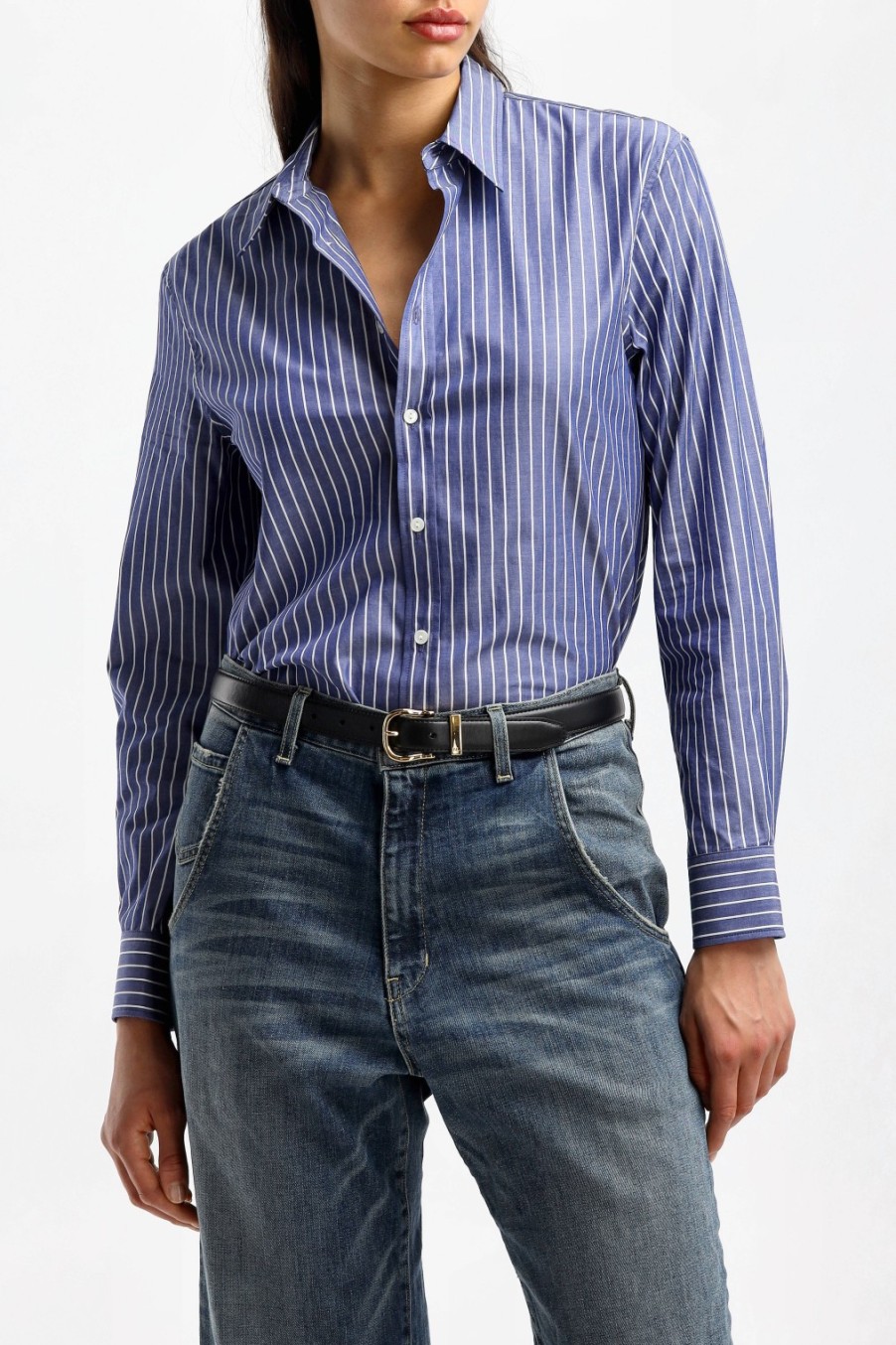 Vetements Nili Lotan | Blouse Raphael A Rayures Navy