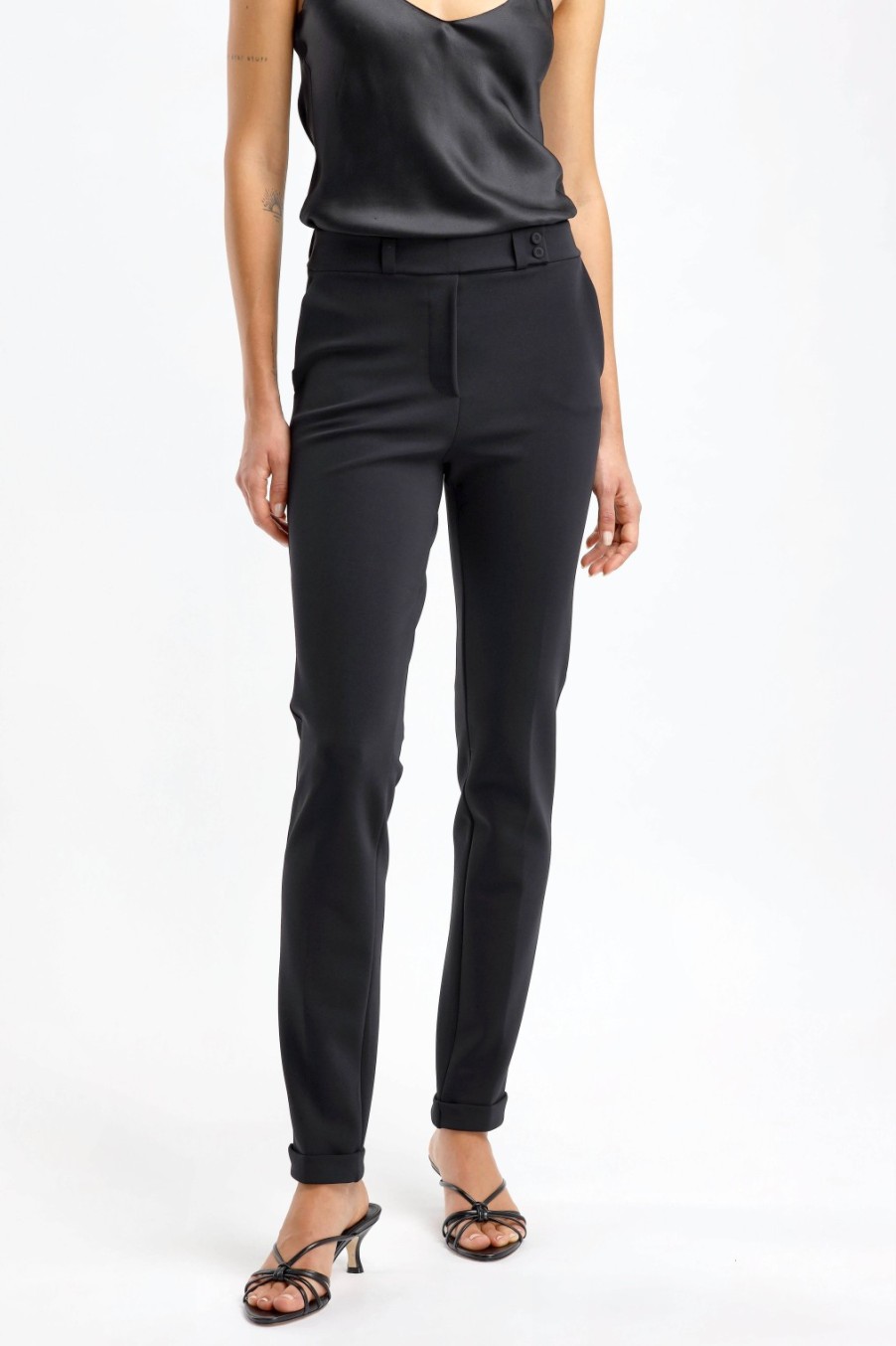Vetements Chiara Boni | Pantalon Lisbeth En Noir