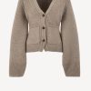 Vetements Khaite | Cardigan Scarlet En Amande