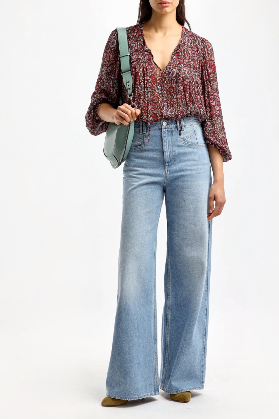 Vetements Isabel Marant | Jeans Lemony En Bleu Clair