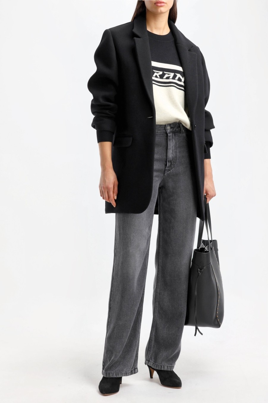 Vetements Isabel Marant | Manteau Jilinka En Noir