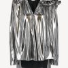 Vetements Magda Butrym | Blouse Classic Flower En Argent