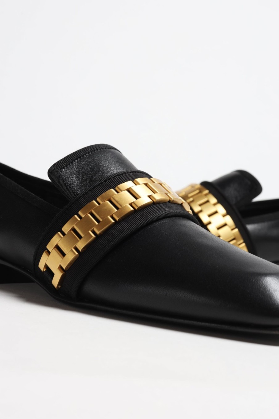 Chaussures Victoria Beckham | Loafer Debbie Chain En Noir