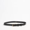 Accessoires Nili Lotan | Ceinture Jane En Noir/Croco