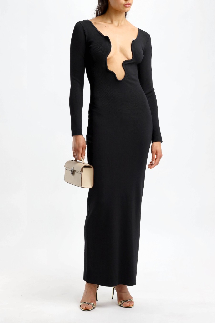 Vetements Christopher Esber | Robe Salacia En Noir