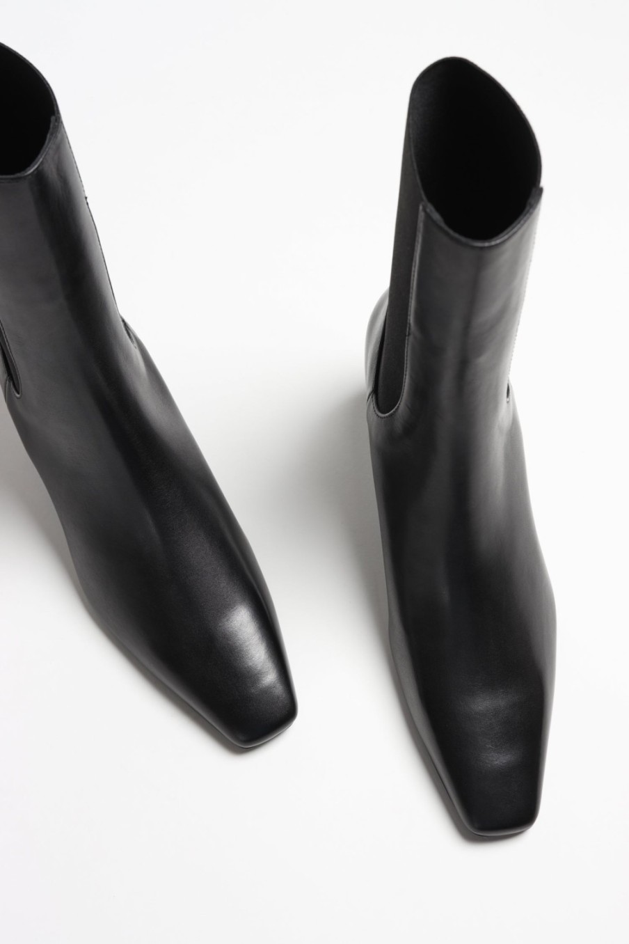 Chaussures Toteme | Boots The Mid Heel En Noir