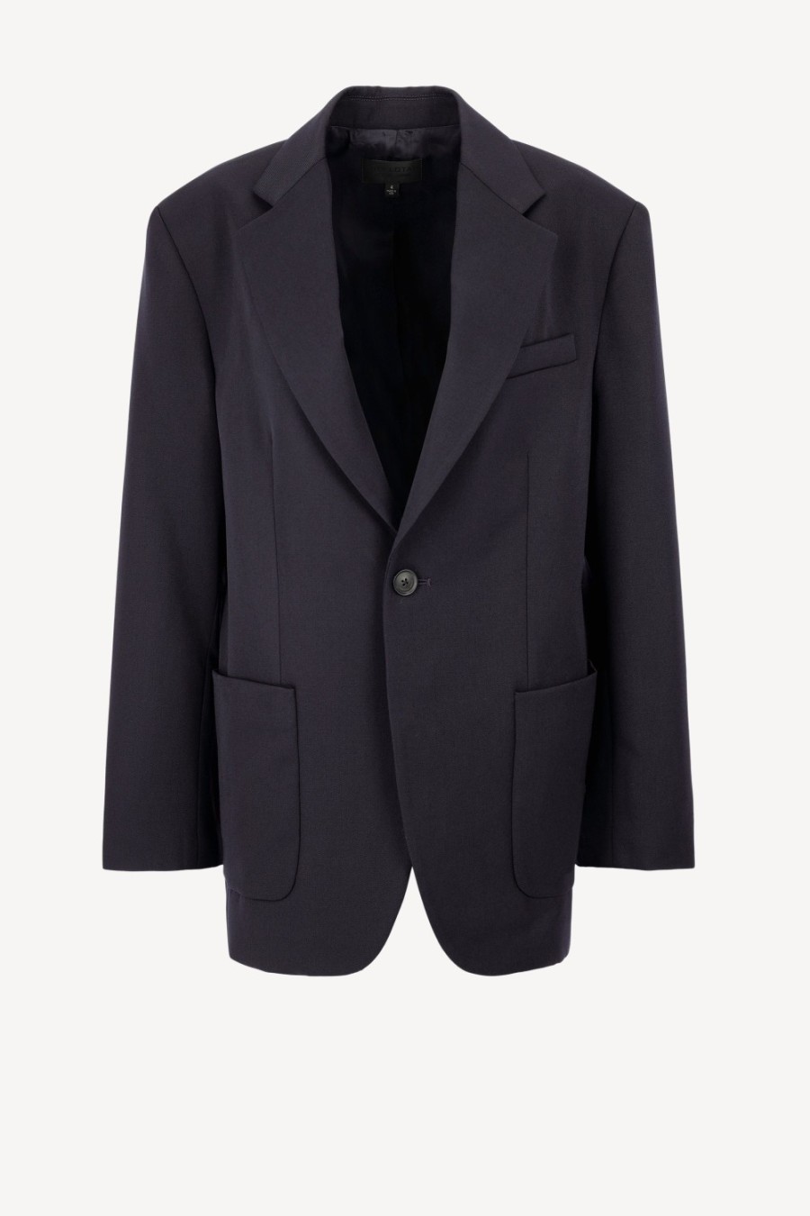 Vetements Nili Lotan | Blazer Gael En Marine Fonce