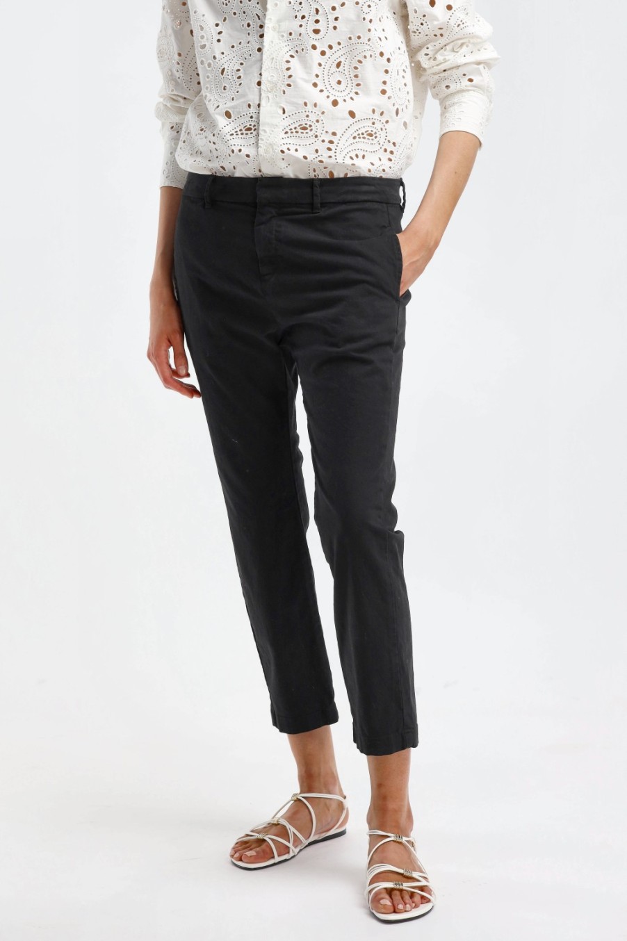 Vetements Nili Lotan | Pantalon Tel Aviv En Noir De Jais