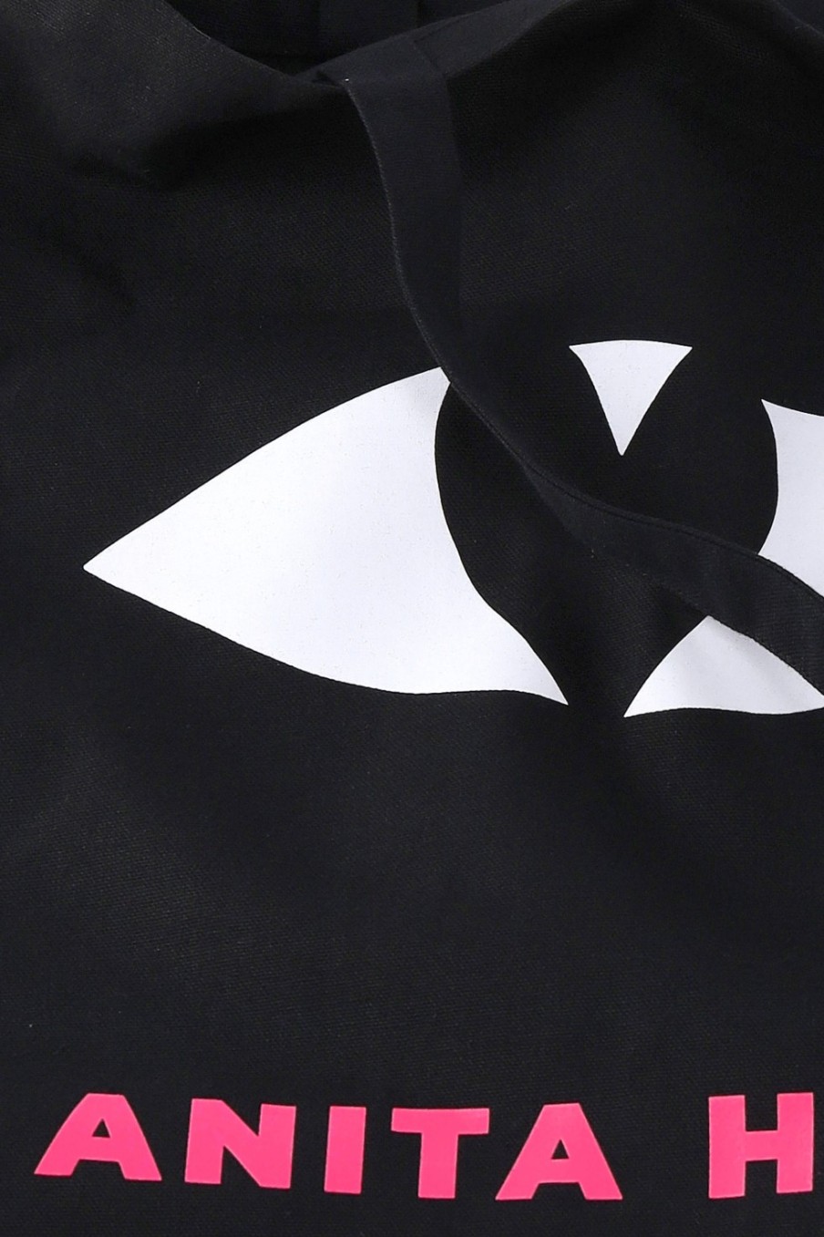 Sacs Anita Hass | Sac De Shopping Exclusif En Toile 'Heart & Eye