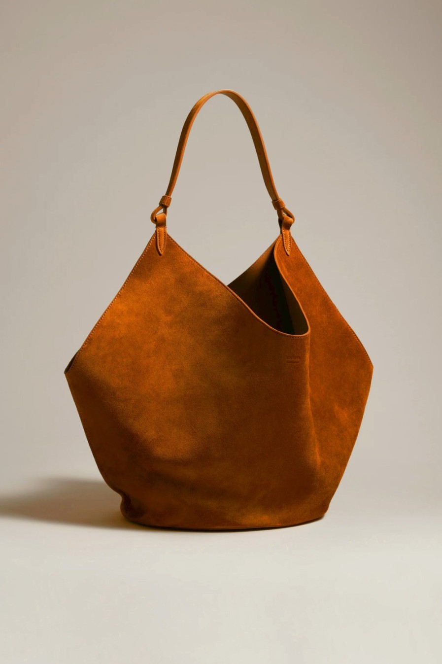 Sacs Khaite | Sac Lotus Medium En Caramel