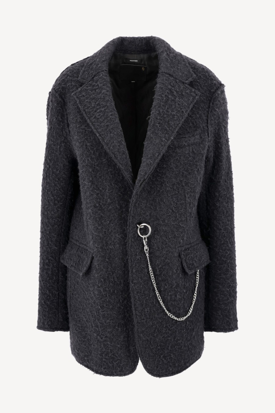Vetements R13 | Blazer Raw Cut En Noir