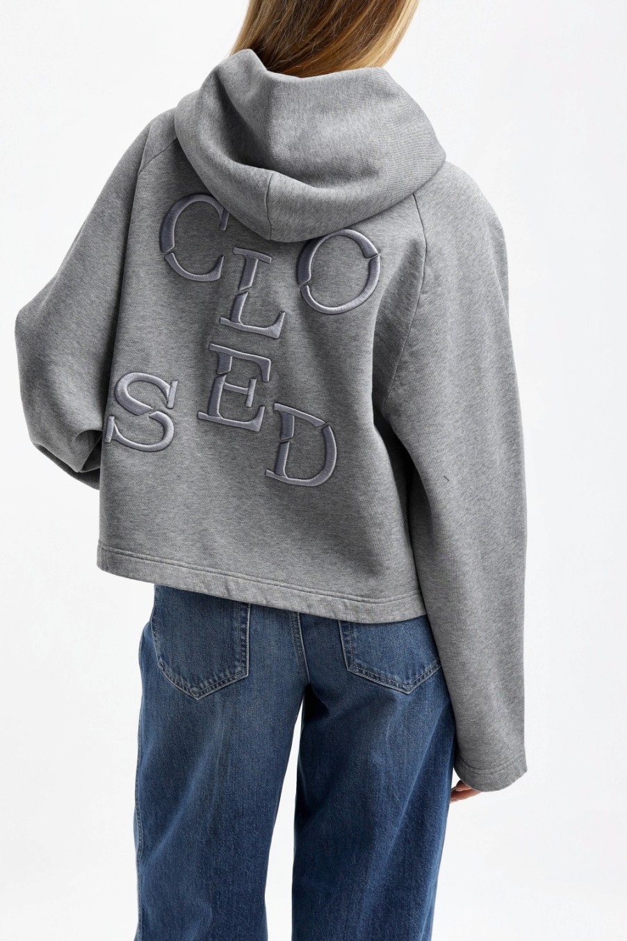 Vetements Closed | Hoodie En Grey Heather