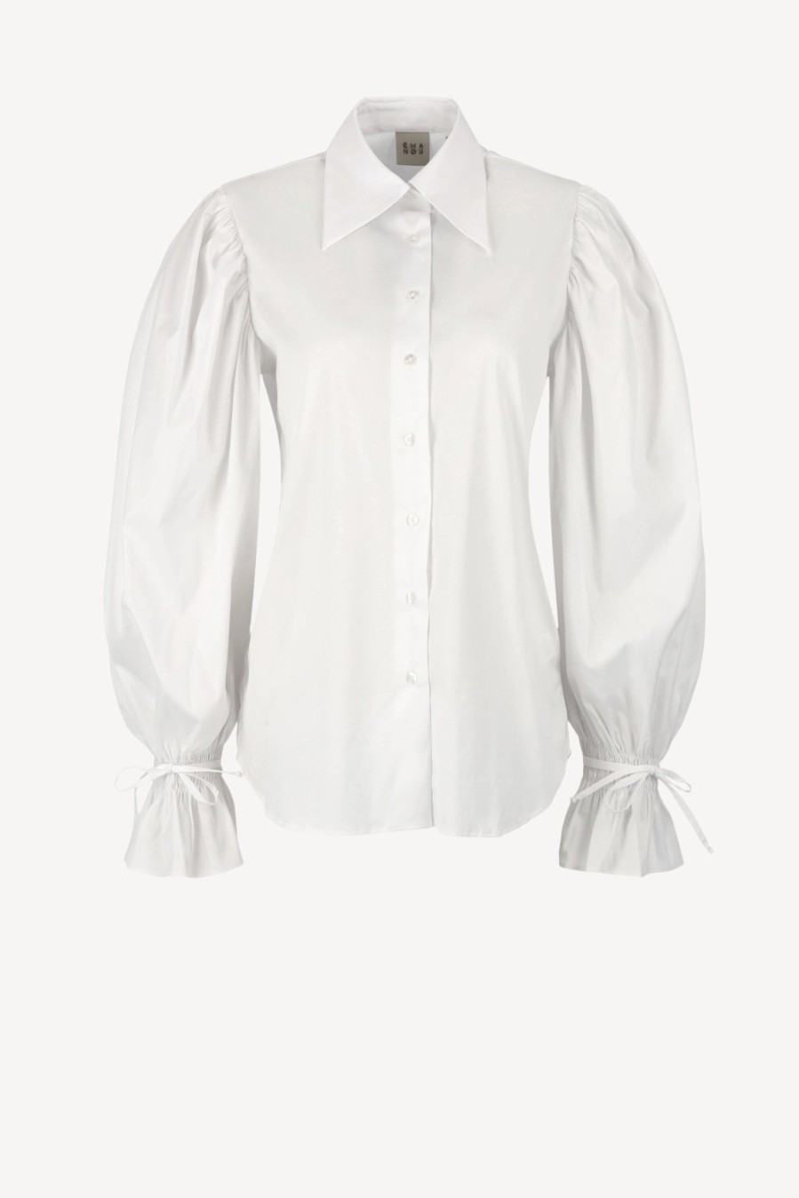 Vetements ÉMANOU | Blouse Maggie En Blanc