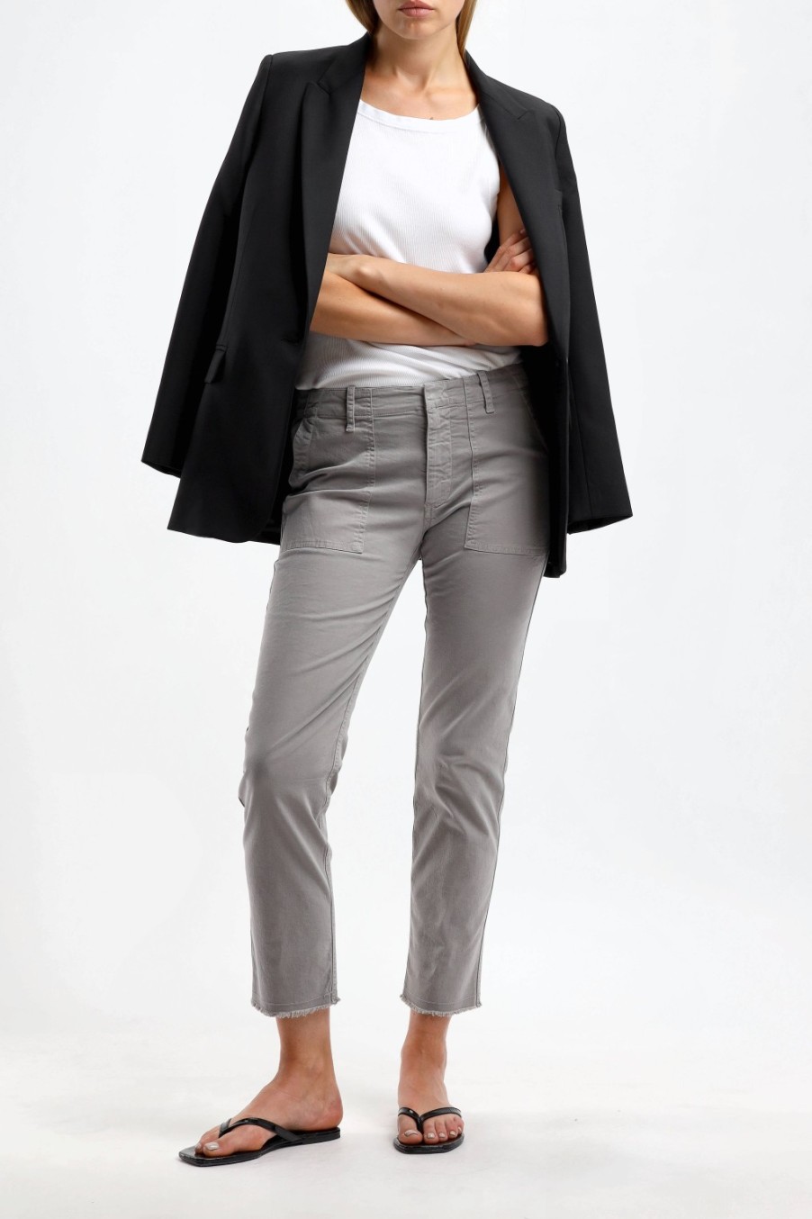 Vetements Nili Lotan | Pantalon Jenna En Gris