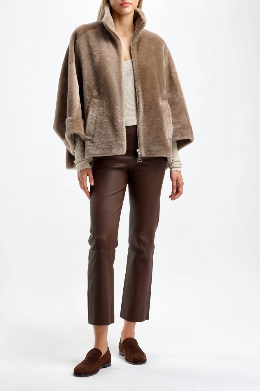 Vetements Jadia | Cape Charly En Beige