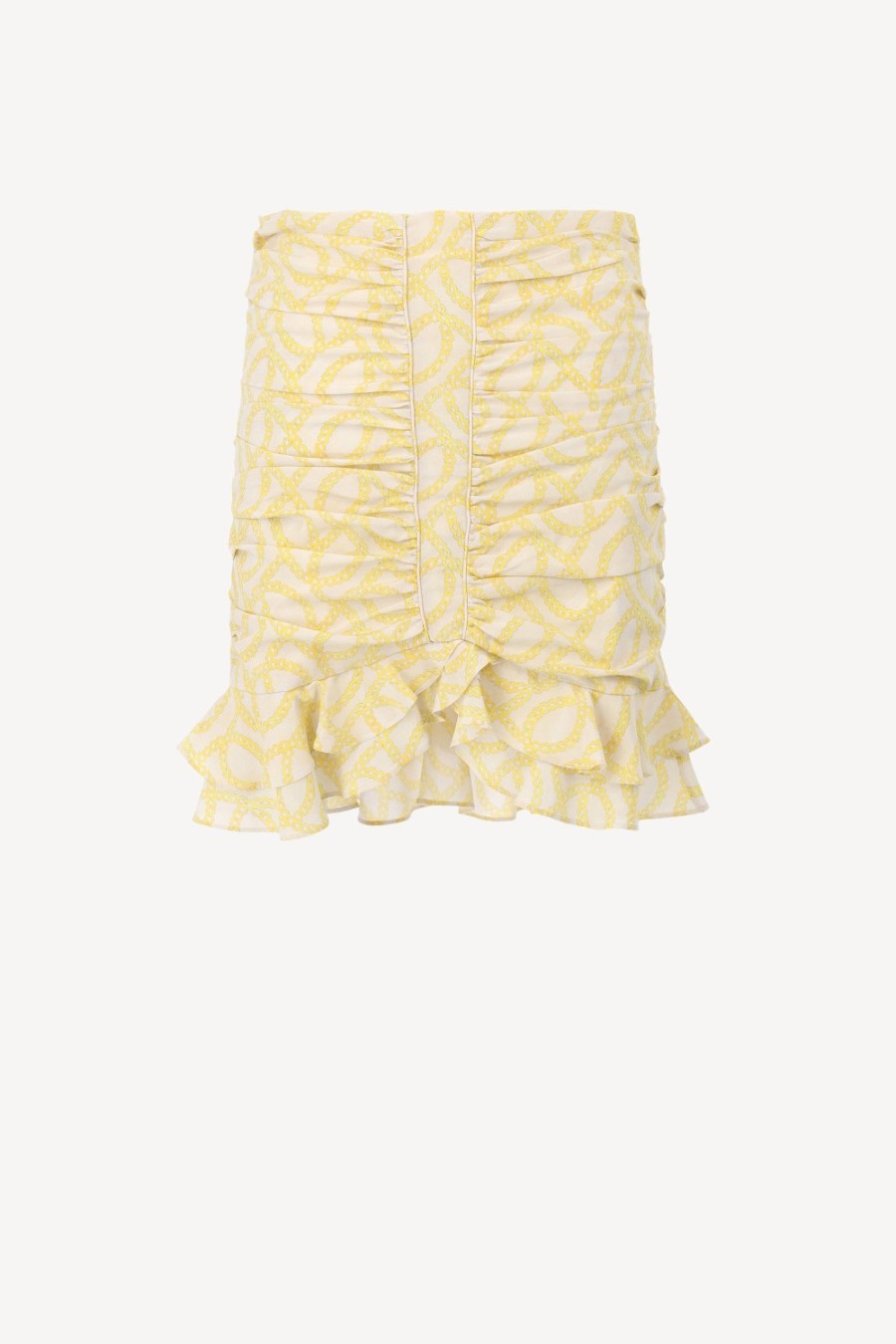 Vetements Isabel Marant | Jupe Milendi En Ecru