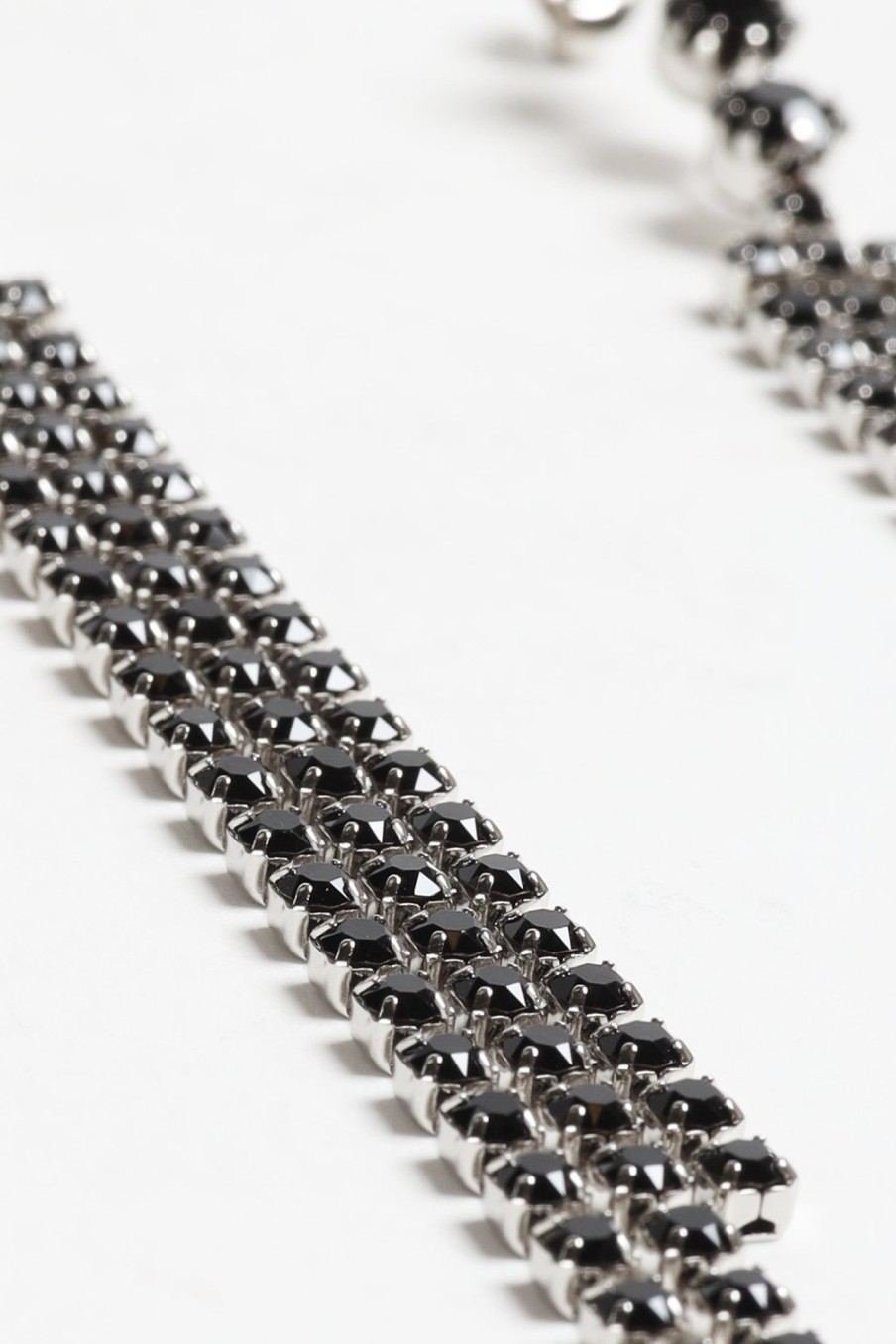 Bijoux Isabel Marant | Boucles D'Oreilles Melting En Noir/Argente