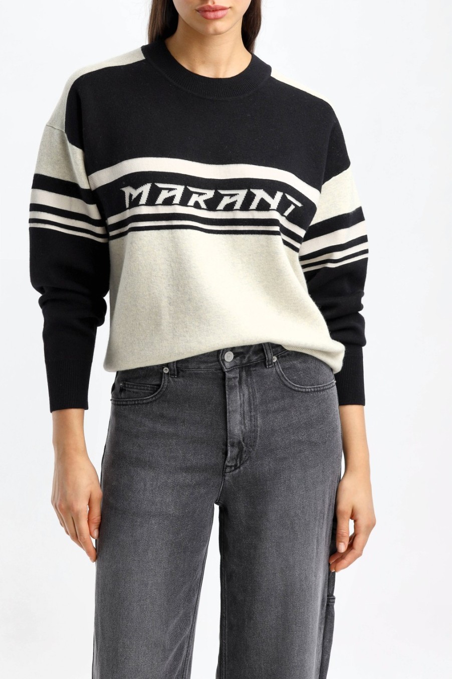 Vetements Marant Etoile | Pull Callie En Noir